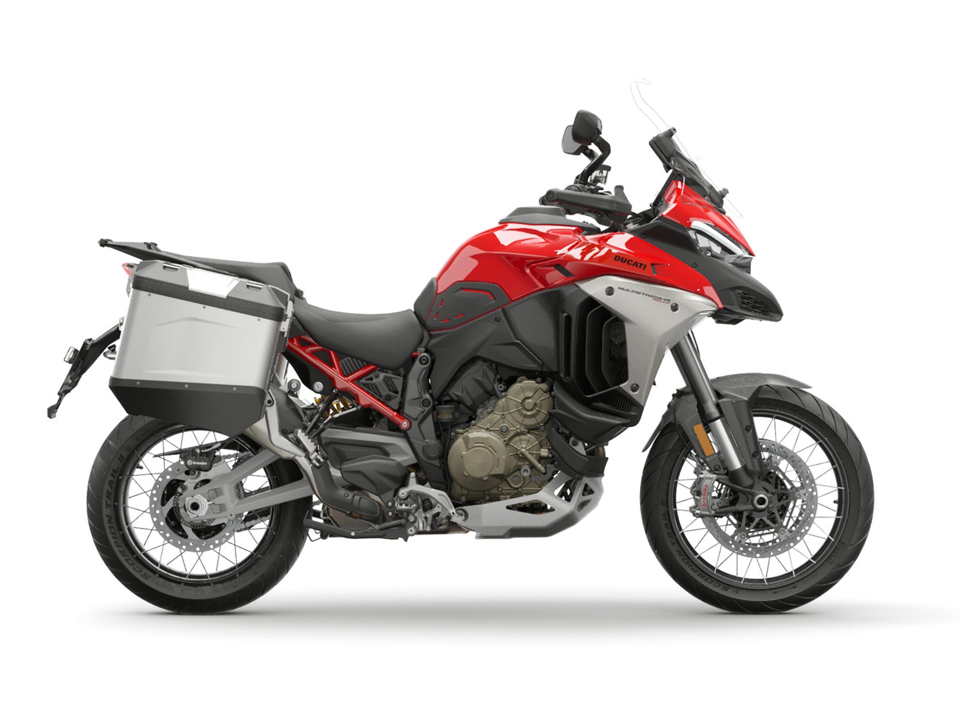 2025 Ducati Multistrada V4 Rally Radar Full Adventure in Ducati Red